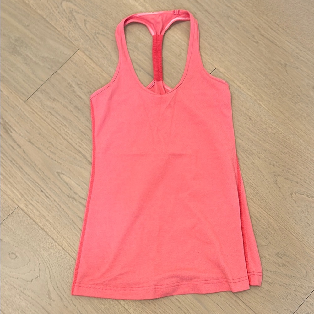 Pink Lululemon Tank Top